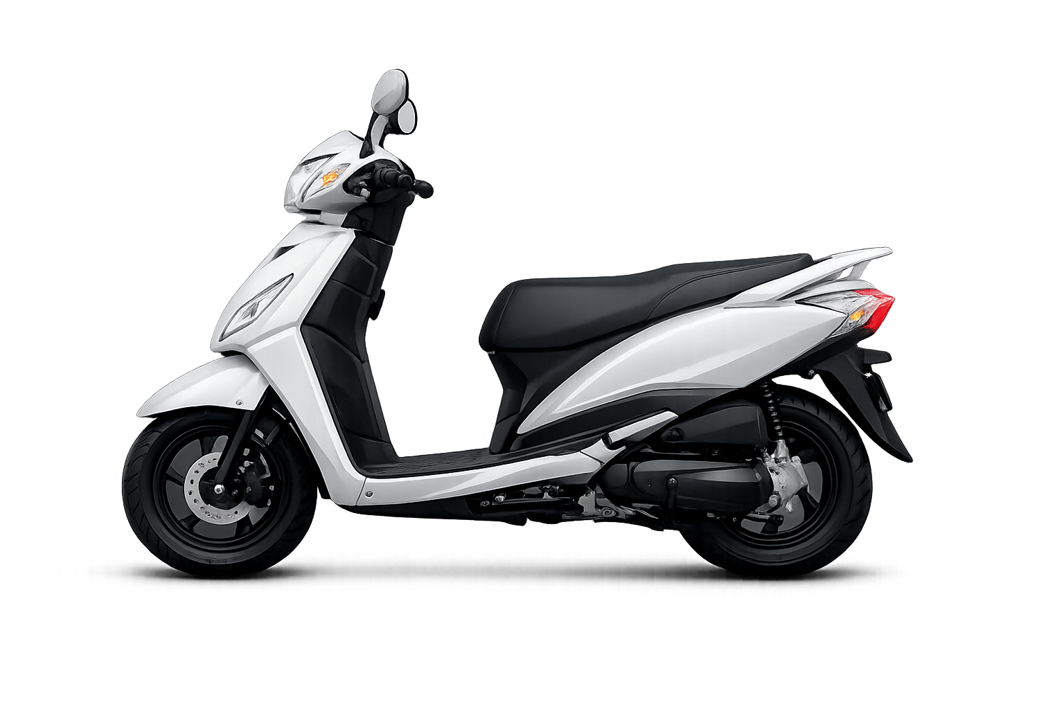 Scooter, side view